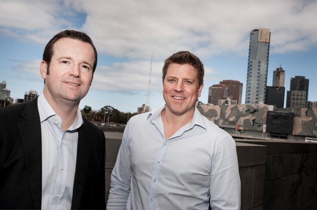 Aconex co-founders Leigh Jasper and Rob Philpot still hold 10 per cent of the company.