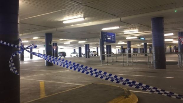 The car park at Doncaster shopping centre where the man was found dead.