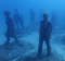 Sculptures created by Jason deCaires Taylor in Museo Atlantico, an underwater museum off the coast of Lanzarote, Spain.