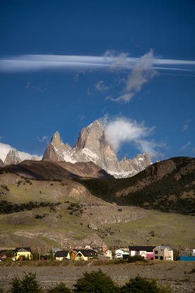 El Chalten, Argentina, home to the famous and spectacular Fitz Roy mountain range, presents amazing views regardless of ...