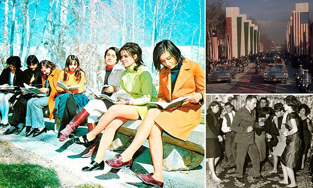 Iran before the revolution shows a stunning contrast