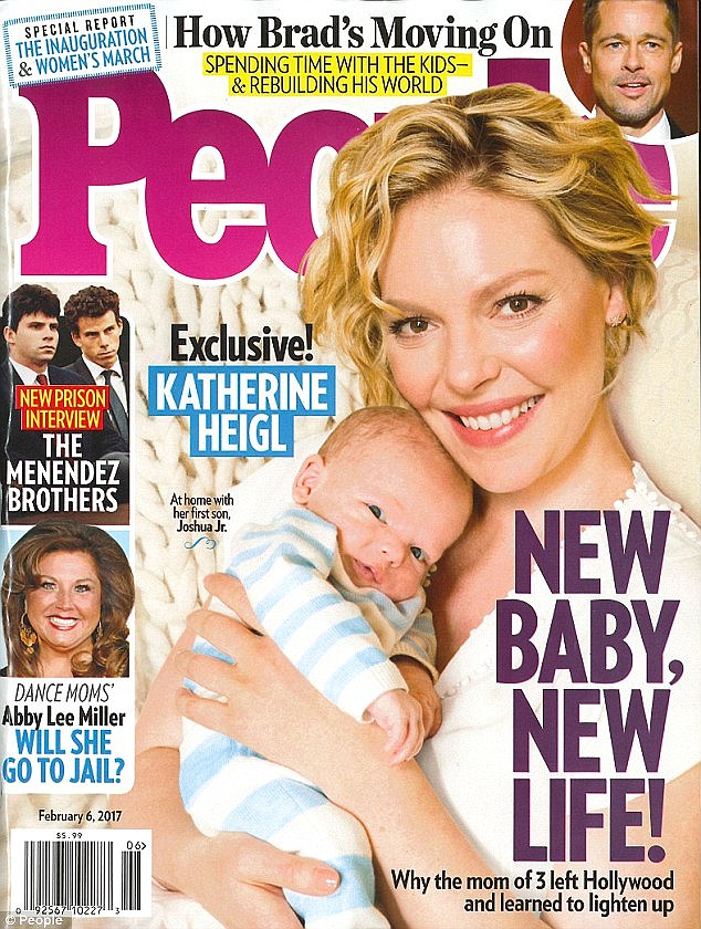 'New baby, new life!': When the Knocked Up star covered People this week - only five weeks after giving birth - she dished inside the magazine that 'I still want more children'