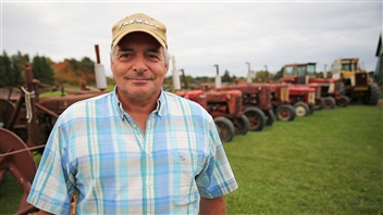 Réjean Beaudry&nbsp;: collectionneur de tracteurs