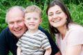 Tony Brennan, former deputy high commissioner to Australia, with family Marketa and Nicholas, 3. They have decided to ...