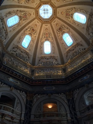 The octagonal dome.