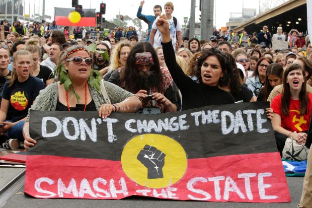 Invasion Day Melbourne rally