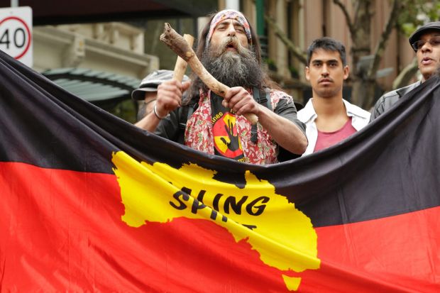 Invasion Day Melbourne rally