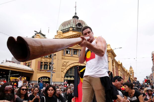 Invasion Day Melbourne rally