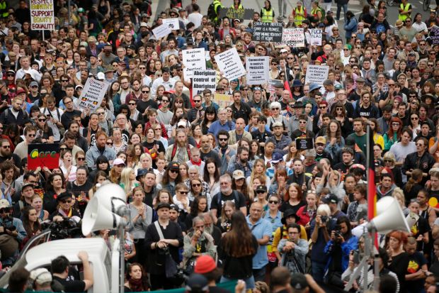 Invasion Day Melbourne rally