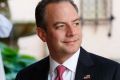 Reince Priebus, chief of staff for President-elect Donald Trump, arrives at Mar-a-Lago, on Wednesday.