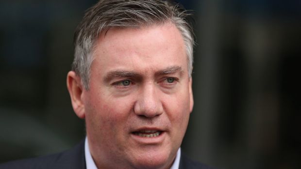 Collingwood Football President Eddie McGuire was missing from the AFLW inaugural match between Collingwood and Carton.