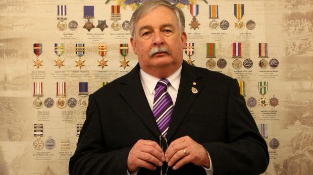 Former NSW RSL president Don Rowe.