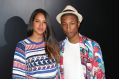 Pharrell Williams and Helen Lasichanh attend Chanel Dinner Celebrating N 5 L'Eau at the Sunset Tower Hotel on September ...