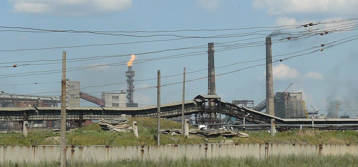 Avdiivka Coke Plant in Donetsk, Ukraine. 2012. (By MOs810)