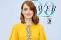 Emma Stone gives us three solid looks this week by sticking to her winning red-carpet formula - two parts great colour ...
