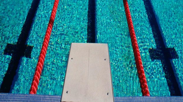 The boy is believed to have been pulled from the pool during school swimming lessons.