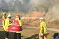 A bushfire at the Sunshine Coast has forced the closure of several roads.