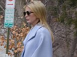 Ivanka Trump looked downcast Friday afternoon as she headed out for the weekend with her kids in tow