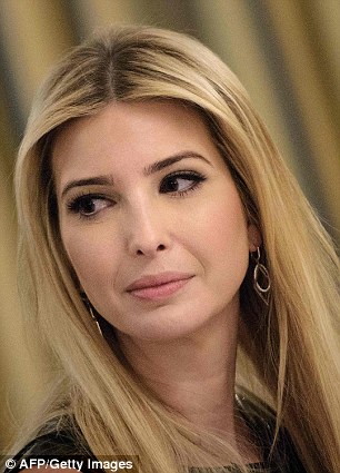 Ivanka Trump is pictured on Friday