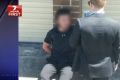 One of the 16-year-old boys, who cannot be identified for legal reasons, was filmed abusing police as he sat handcuffed ...
