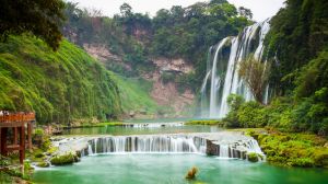 Huangguoshu Waterfalls in the Guizhou province, China.
