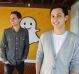 Evan Spiegel, left, chief executive of Snap, and Bobby Murphy, senior vice president of engineering, each own 227 ...