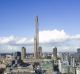 An artist’s impression of London’s skyline with the proposed “Toothpick”: “Timber has a very important place in the ...