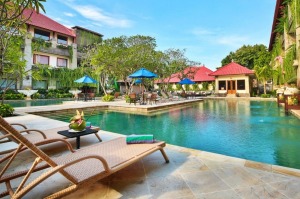 The pool at Grand Bali Nusa Dua.