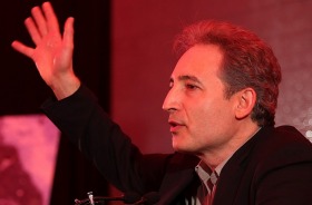 Brian Greene, who is also co-founder of the World Science Festival, in full flight. "My father was a vaudevillian, a ...
