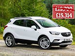 'Discount war': Carmakers are offering 'unprecedented' discounts on  new vehicles in an attempt to stave off a 6% decline in car registrations predicted for 2017. This includes savings on just-released cars, like the Vauxhall Mokka X pictured, which went on sale in October