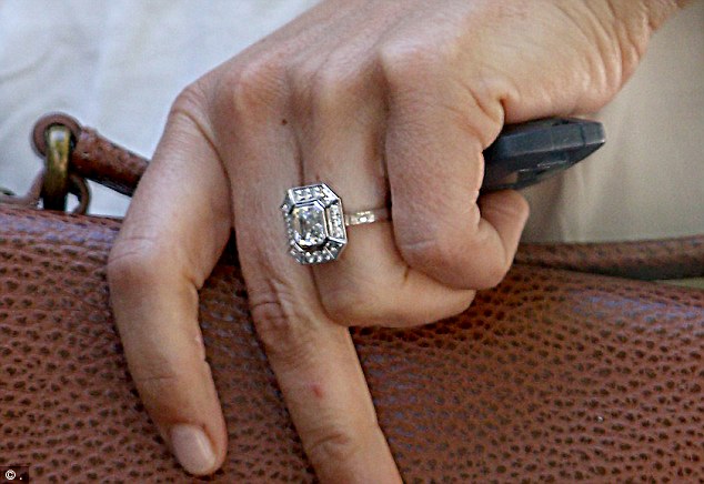 Pippa's engagement ring — a whopping four-carat, Asscher-cut diamond in an octagonal halo, cost an estimated £250,000