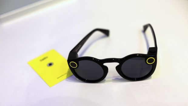 Snap's Spectacles, an example of a new product introduced by the company.