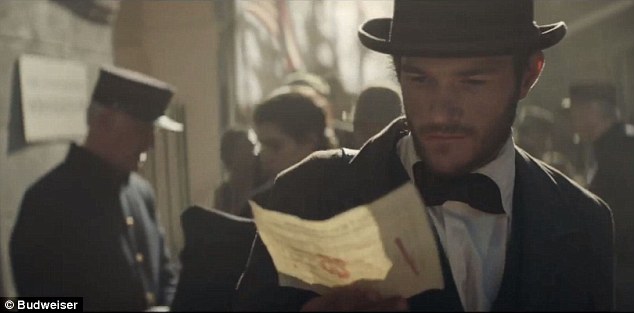 Budweiser's new Super Bowl ad tells the story of when its co-founder, Adolphus Busch, traveled to the US as an immigrant in 1857