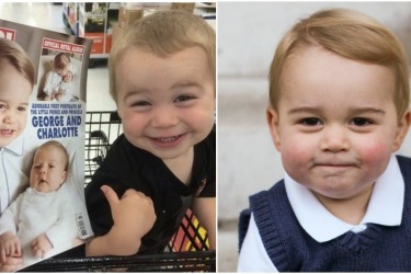 Prince George and his doppelganger have us confused.