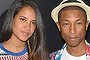 WEST HOLLYWOOD, CA - SEPTEMBER 22: Helen Lasichanh and Pharrell Williams, both wearing Chanel, attend the Chanel dinner celebrating N??5 L'Eau with Lily-Rose Depp at Sunset Tower Hotel on September 22, 2016 in West Hollywood, California. (Photo by Charley Gallay/WireImage)