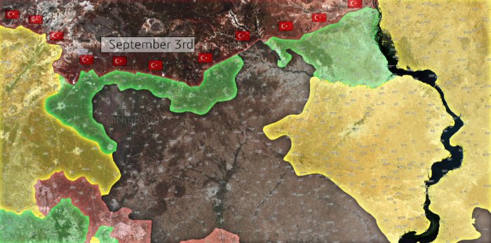 Two linking operations in northern Syria