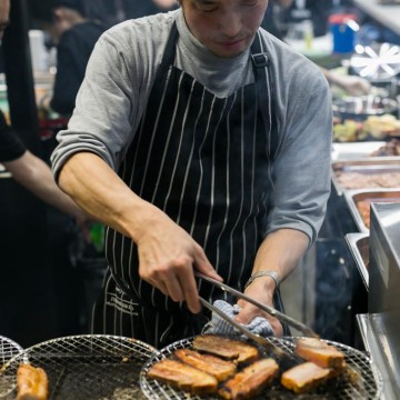 Wasshoi Kinsan cooking