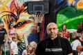 Alex Piris who is the owner of Fox and Bow Cafe, at Farrer, is unhappy about the ACT government asking him to remove the ...