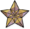 This star symbolizes the featured content on Wikipedia.