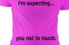 <a href="http://www.amazon.com/Expecting-Touch-Shirt-Maternity-Pregnancy/dp/B00D3ODN8Q">Source</a>