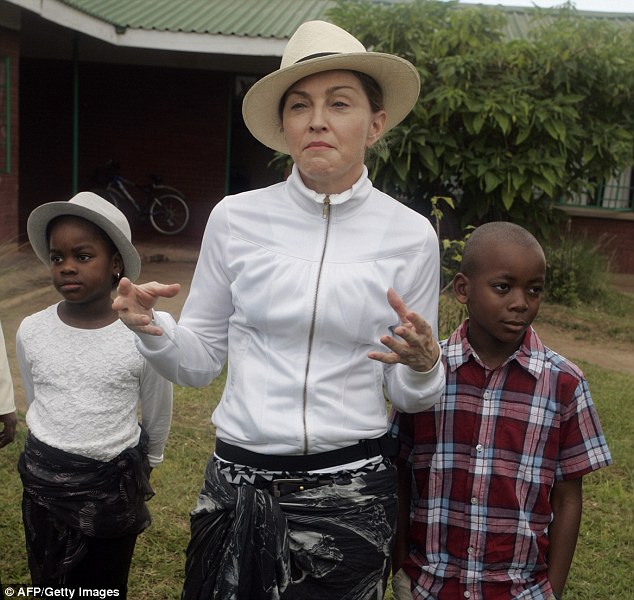 The uncle of Mercy James (left), who Madonna adopted in 2009, has urged the family of twins Esther and Stella Mwale, both four, not to let the singer adopt the pair