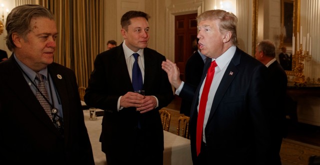 Here's Elon Musk Giving Donald Trump A Stern Talking To About The Muslim Ban