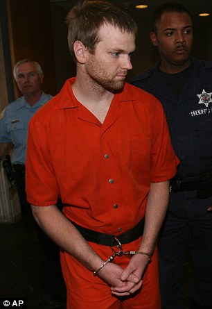 Pictured, Shelton leaving court in 2007