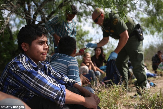 The other 11.1million in the country illegally are believed to have entered on a valid visa and stayed past the leave date, according to the Pew Research Center . Among that number, Pew estimates 8million hold jobs in the United States