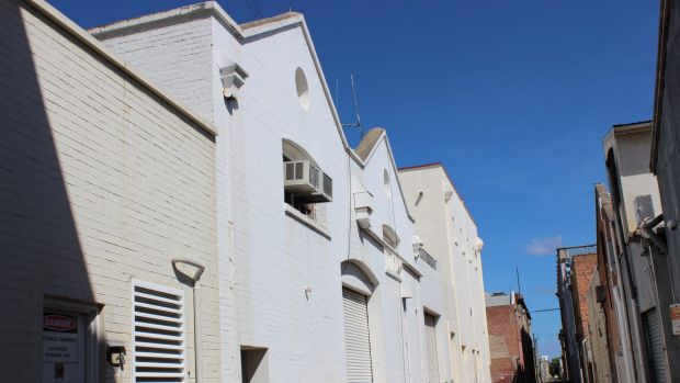 One of Rockhampton's intriguing laneways.