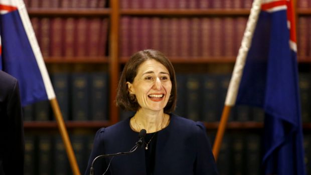 New Premier Gladys Berejiklian.