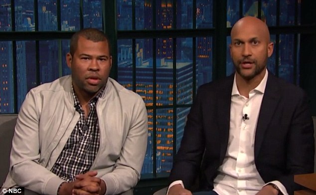 His other partner: Peele is one half of the Emmy award-winning comedy sketch duo Key And Peele with his long time collaborator Keegan-Michael Key