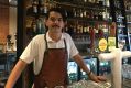 Bartender Kallum Sander, from Headricks Lane, a trendy Rockhampton microbrewery bar.