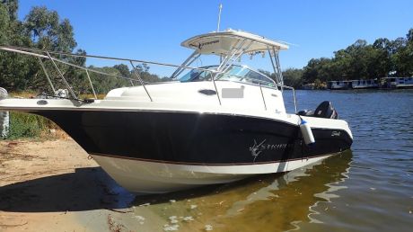 A 27-year-old man has been seriously injured by the propeller on this boat. 