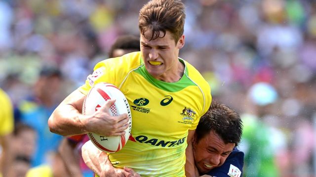 Hat-trick: Teen sensation Tim Anstee set up a big win for Australia over Scotland.